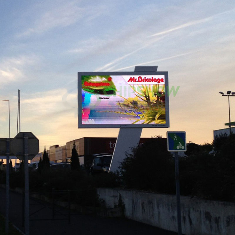 5500 liendre LED al aire libre que hace publicidad de la exhibición, pantalla de visualización de pared de P6 LED al aire libre