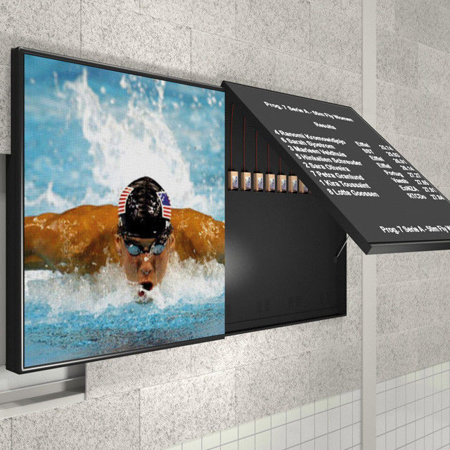 Color ligero al aire libre del RGB de la pantalla del gabinete P6mm Front Service LED