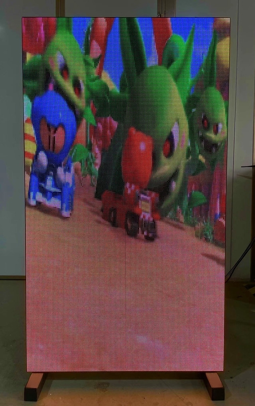 Tablero de publicidad a todo color interior de la pantalla P4 los 640x1120MM de la señalización LED del RGB